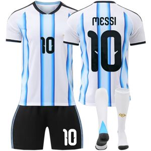 Unbranded (28(150-160CM)) White AFA Sport Socks Get Free Print #10 MESSI White & Blue Stri Unbranded (28(150-160CM)) White AFA Sport Socks Get Free Print #10 MESSI White & Blue Stri