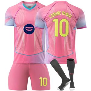 Unbranded (26(140-150CM)) Barca Black Sport Socks Get Free Print #10 Lamine Yamal Pink T-s Unbranded (26(140-150CM)) Barca Black Sport Socks Get Free Print #10 Lamine Yamal Pink T-s