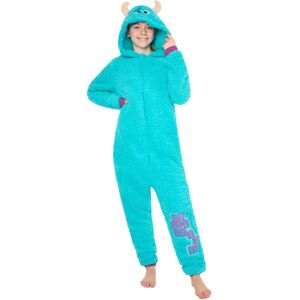 Disney Kids Sulley Monsters Inc Onesie - Hooded Blue Fleece All-in-One Kigurumi Pajamas Disney Kids Sulley Monsters Inc Onesie - Hooded Blue Fleece All-in-One Kigurumi Pajamas