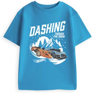(9-10 Years) Hot Wheels Short Sleeved T-Shirt (Boys Blue) (9-10 Years) Hot Wheels Short Sleeved T-Shirt (Boys Blue)