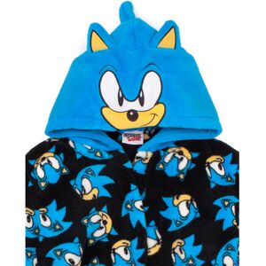 (5-6 Years) Sonic The Hedgehog Dressing Gown Kids Boys Character Bath-robe (5-6 Years) Sonic The Hedgehog Dressing Gown Kids Boys Character Bath-robe