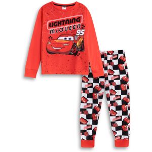 (13-14 Years) Disney Long Sleeve Long Leg Pyjama Set (Boys Red) (13-14 Years) Disney Long Sleeve Long Leg Pyjama Set (Boys Red)