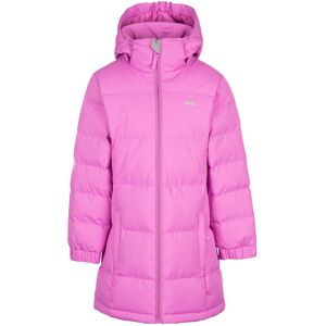 (3-4 Years, Deep Pink) Trespass Girls Padded Jacket Hooded Tiffy (3-4 Years, Deep Pink) Trespass Girls Padded Jacket Hooded Tiffy