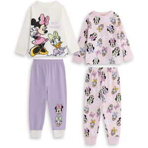 (3-4 Years) Disney Multi-Pack of 2 Long Sleeve Long Leg Pyjama Set (Girls Multic (3-4 Years) Disney Multi-Pack of 2 Long Sleeve Long Leg Pyjama Set (Girls Multic