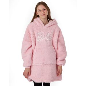 (6-8 Years) Barbie Blanket Hoodie (Girls Pink) (6-8 Years) Barbie Blanket Hoodie (Girls Pink)