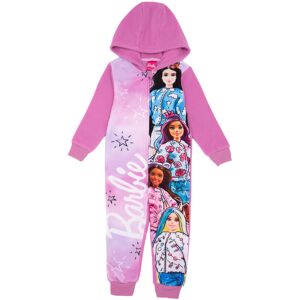 (9-10 Years) Barbie Onesie (Girls Multicoloured) (9-10 Years) Barbie Onesie (Girls Multicoloured)