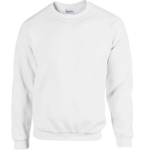 Gildan White Heavy Blend Crewneck Sweatshirt - Sweater Gildan White Heavy Blend Crewneck Sweatshirt - Sweater