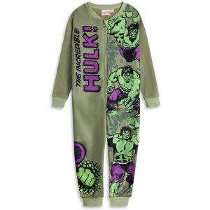 (7-8 Years) Marvel Onesie (Boys Green) (7-8 Years) Marvel Onesie (Boys Green)
