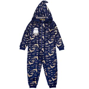 (5-6 Years, Navy/Gold) Harry Potter Childrens/Kids Sleepsuit (5-6 Years, Navy/Gold) Harry Potter Childrens/Kids Sleepsuit