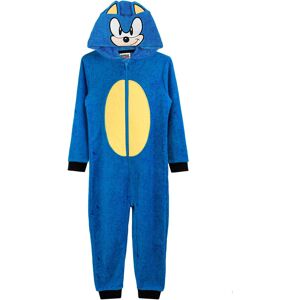 (7-8 Years, Blue) Sonic The Hedgehog Childrens/Kids 3D Sleepsuit (7-8 Years, Blue) Sonic The Hedgehog Childrens/Kids 3D Sleepsuit