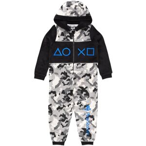(5-6 Years, Grey/Black) Playstation Childrens/Kids Camo Game Sleepsuit (5-6 Years, Grey/Black) Playstation Childrens/Kids Camo Game Sleepsuit
