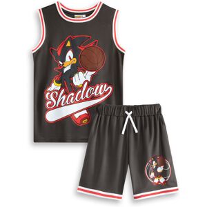 (4-5 Years) Sonic the Hedgehog 2 Piece Basketball Set (Boys Black) (4-5 Years) Sonic the Hedgehog 2 Piece Basketball Set (Boys Black)