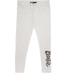 (9-10 Years, Grey/Black/Dark Grey) Barbie Girls Leggings (Pack of 2) (9-10 Years, Grey/Black/Dark Grey) Barbie Girls Leggings (Pack of 2)
