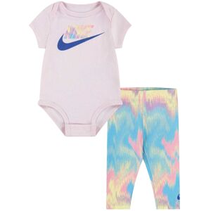 (0-3 Months, Ocean Bliss) Nike Baby Girls Tie Dye Bodysuit Set (0-3 Months, Ocean Bliss) Nike Baby Girls Tie Dye Bodysuit Set