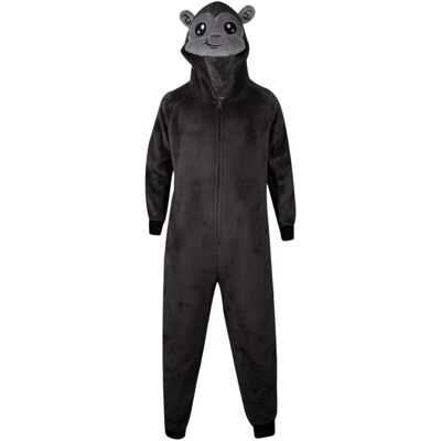 a2zkids (9-10 Years, Gorilla) Kid Unisex Gorilla Face Onesie One Piece Jumpsuit a2zkids (9-10 Years, Gorilla) Kid Unisex Gorilla Face Onesie One Piece Jumpsuit
