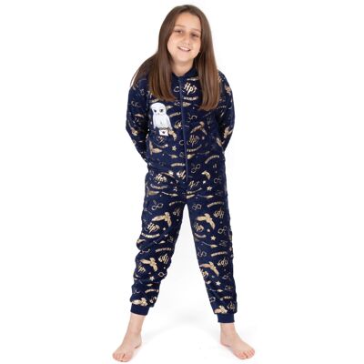 (Blue, 12-13 Years) Harry Potter Onesie Girls Kids All In One Pyjamas (Blue, 12-13 Years) Harry Potter Onesie Girls Kids All In One Pyjamas