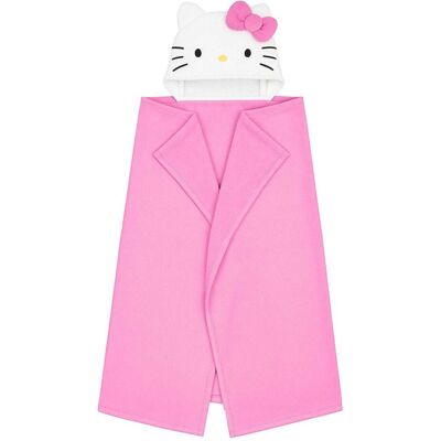 Hello Kitty Childrens/Kids Wrap Blanket Hoodie Hello Kitty Childrens/Kids Wrap Blanket Hoodie
