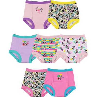 Disney Baby Girls Minnie Mouse Pants 3-pk, 10-pk Sizes 18m, 2t, 3t & 4t And Todd Disney Baby Girls Minnie Mouse Pants 3-pk, 10-pk Sizes 18m, 2t, 3t & 4t And Todd
