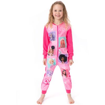 (9-10 Years) Barbie Onesie (Girls Pink) (9-10 Years) Barbie Onesie (Girls Pink)