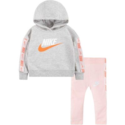 (24 Months, Atmosphere) Nike Baby Girls Hoodie And Leggings Set (24 Months, Atmosphere) Nike Baby Girls Hoodie And Leggings Set