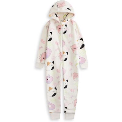 (13-14 Years) Squishmallows Onesie (Girls White) (13-14 Years) Squishmallows Onesie (Girls White)
