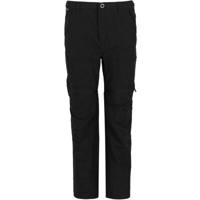(13 Years, Black) Regatta Childrens/Kids Highton Stretch Zip-Off Walking Trouser (13 Years, Black) Regatta Childrens/Kids Highton Stretch Zip-Off Walking Trouser