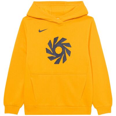 (9-10 Years, University Gold) Nike Childrens/Kids Graphic Print Logo Hoodie (9-10 Years, University Gold) Nike Childrens/Kids Graphic Print Logo Hoodie