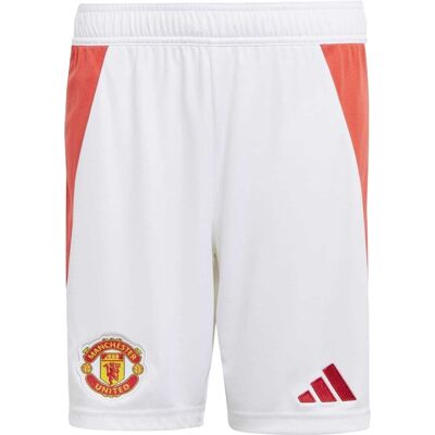 (13-14 Years, White) Adidas Childrens/Kids Home Manchester United FC Football Sh (13-14 Years, White) Adidas Childrens/Kids Home Manchester United FC Football Sh