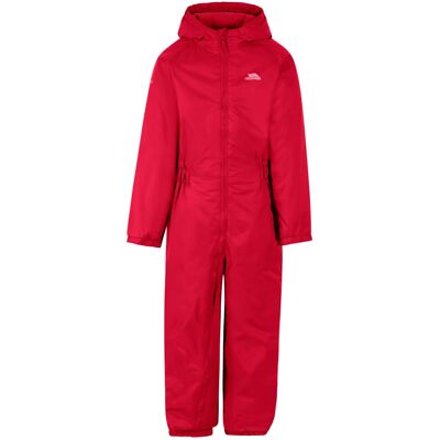 (2 years to 3 years, Signal Red) Trespass Unisex Kids Rain Suit - Dripdrop (2 years to 3 years, Signal Red) Trespass Unisex Kids Rain Suit - Dripdrop