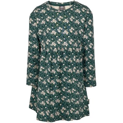 (3-4 Years, Pine) Trespass Girls Long Dress with Pockets Junie (3-4 Years, Pine) Trespass Girls Long Dress with Pockets Junie