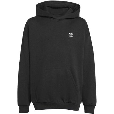 (9-10 Years, Black) Adidas Childrens/Kids Originals Fleece Loose Hoodie (9-10 Years, Black) Adidas Childrens/Kids Originals Fleece Loose Hoodie