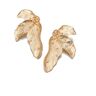 Veeki Leaf Earrings - Flower Earrings for Women - Vintage Big Earrings - Irregular Sha