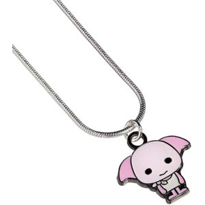 Harry Potter Silver Plated Dobby the House Elf Chibi Necklace Harry Potter Silver Plated Dobby the House Elf Chibi Necklace
