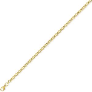 (7.25) Jewelco London 9ct Light Yellow Gold - Round Belcher Pendant Chain Neckla (7.25) Jewelco London 9ct Light Yellow Gold - Round Belcher Pendant Chain Neckla