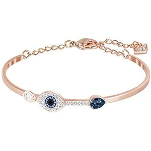 Swarovski Symbolic Rose Gold Evil Eye Bangle Bracelet Swarovski Symbolic Rose Gold Evil Eye Bangle Bracelet
