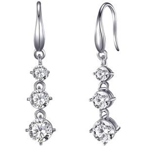 Philip Jones Jewellery Graduated Drop Earrings Created with Swarovski Crystals Philip Jones Jewellery Graduated Drop Earrings Created with Swarovski Crystals