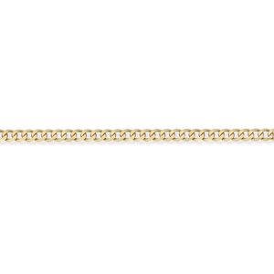 (18) Jewelco London 9ct Yellow Gold - Premium Quality Curb Pendant Chain Necklac (18) Jewelco London 9ct Yellow Gold - Premium Quality Curb Pendant Chain Necklac