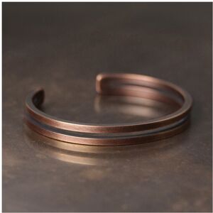 Unbranded Pure Copper Handcrafted Metal Bracelet Rustic Vingtage Punk Unisex Cuff Bangle C Unbranded Pure Copper Handcrafted Metal Bracelet Rustic Vingtage Punk Unisex Cuff Bangle C