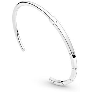 Unbranded (Hot Stamping, 16cm) Classic I-D Bangle 925 Sterling Silver Charm Bracelets Wome Unbranded (Hot Stamping, 16cm) Classic I-D Bangle 925 Sterling Silver Charm Bracelets Wome