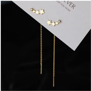 Unbranded Long Wire Tassel Thread Chain Climb Star Heart Beads Pendants Drop Earrings wome Unbranded Long Wire Tassel Thread Chain Climb Star Heart Beads Pendants Drop Earrings wome