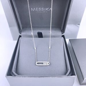 Unbranded Messica925 sterling silver ladies necklace moving beads European and American la Unbranded Messica925 sterling silver ladies necklace moving beads European and American la