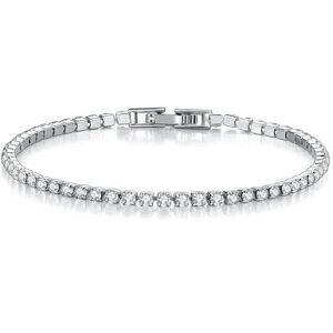Unbranded Real Moissanite Bracelet for Women S925 Sterling Silver 4mm Diamonds Tennis Bang Unbranded Real Moissanite Bracelet for Women S925 Sterling Silver 4mm Diamonds Tennis Bang