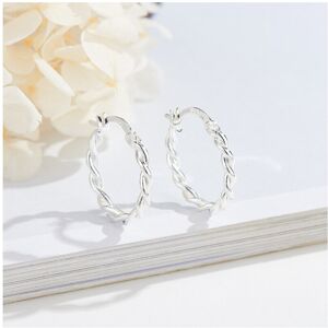 Unbranded 925 Sterling Silver Earrings Circle hoop Earrings For Women Gift Earings jewelry Unbranded 925 Sterling Silver Earrings Circle hoop Earrings For Women Gift Earings jewelry