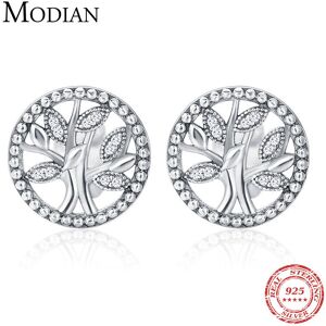 Unbranded 100% Real 925 Sterling Silver Round Vintage Round Tree Of Life Stud Earrings Ear Unbranded 100% Real 925 Sterling Silver Round Vintage Round Tree Of Life Stud Earrings Ear