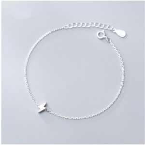 Unbranded Minimalist 100% 925 Sterling Silver Mini Lightning Chain Bracelet for Women Girl Unbranded Minimalist 100% 925 Sterling Silver Mini Lightning Chain Bracelet for Women Girl