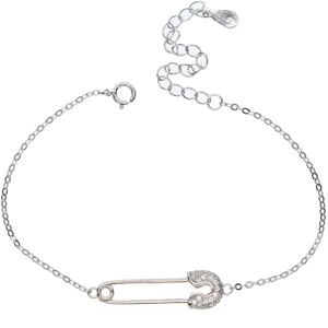 Unbranded newest e 925 sterling silver Safety Pin Bangles Bracelets for Women Silver charm Unbranded newest e 925 sterling silver Safety Pin Bangles Bracelets for Women Silver charm