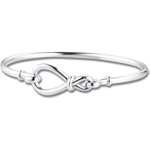 Unbranded 925 Sterling Silver Jewelry Infinity Knot Bangle Bracelet for Women Girls Gift B Unbranded 925 Sterling Silver Jewelry Infinity Knot Bangle Bracelet for Women Girls Gift B