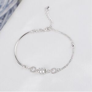 Unbranded Hot Selling Real 925 Sterling Silver Bracelet for Women Adjustable Lady Charm Br Unbranded Hot Selling Real 925 Sterling Silver Bracelet for Women Adjustable Lady Charm Br
