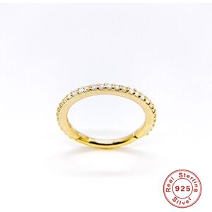 Unbranded (6mm 1pcs Silver-A Gold color) 6mm/8mm CZ Crystal Piercing Ear Tragus Cartilage Unbranded (6mm 1pcs Silver-A Gold color) 6mm/8mm CZ Crystal Piercing Ear Tragus Cartilage