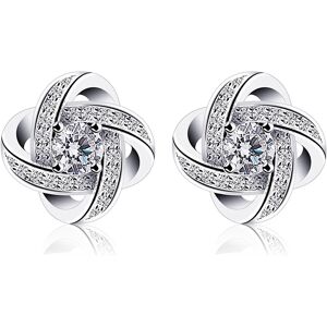 Unbranded Earings for Woman Silver Earrings Studs Cubic Zirconia Gemini Sets Unbranded Earings for Woman Silver Earrings Studs Cubic Zirconia Gemini Sets